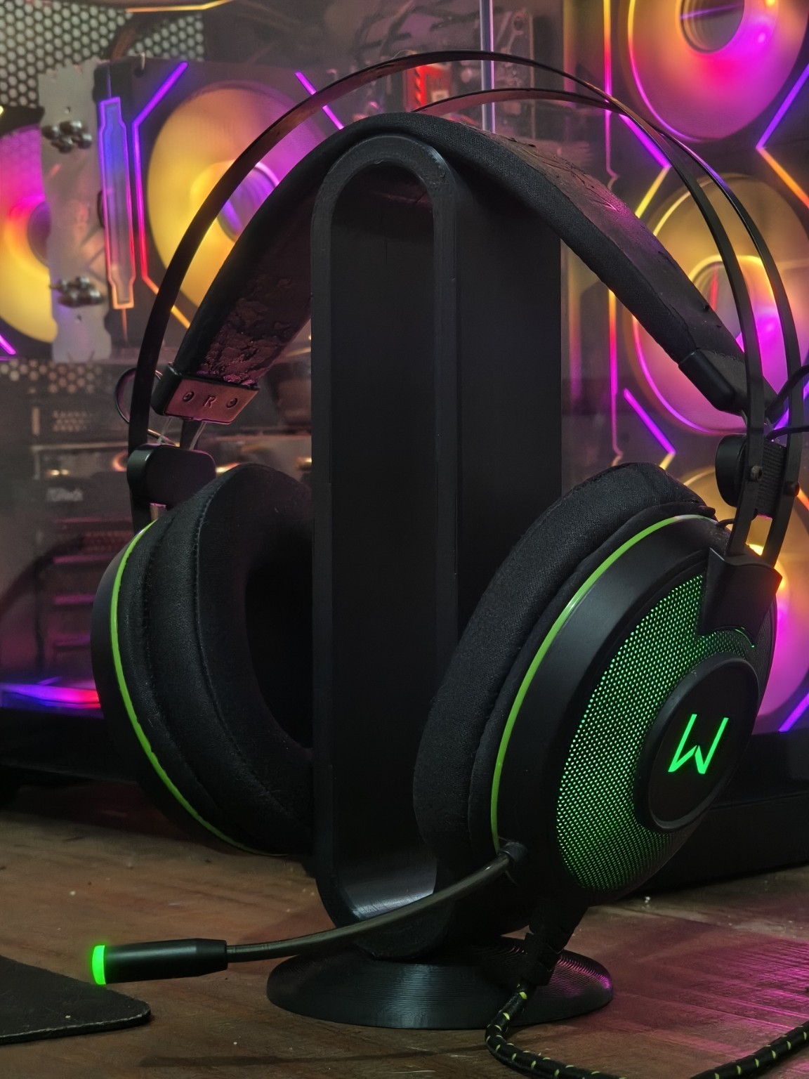 Suporte para headset impresso em 3D