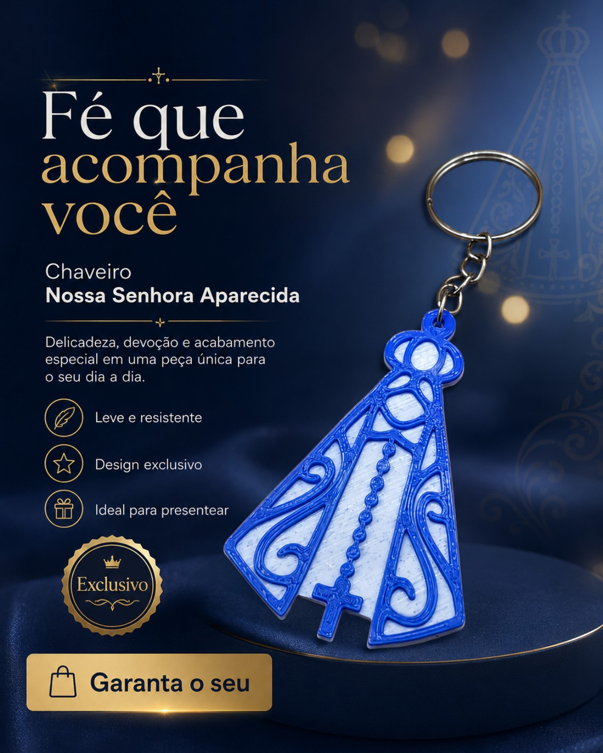 Chaveiro Nossa Senhora Aparecida